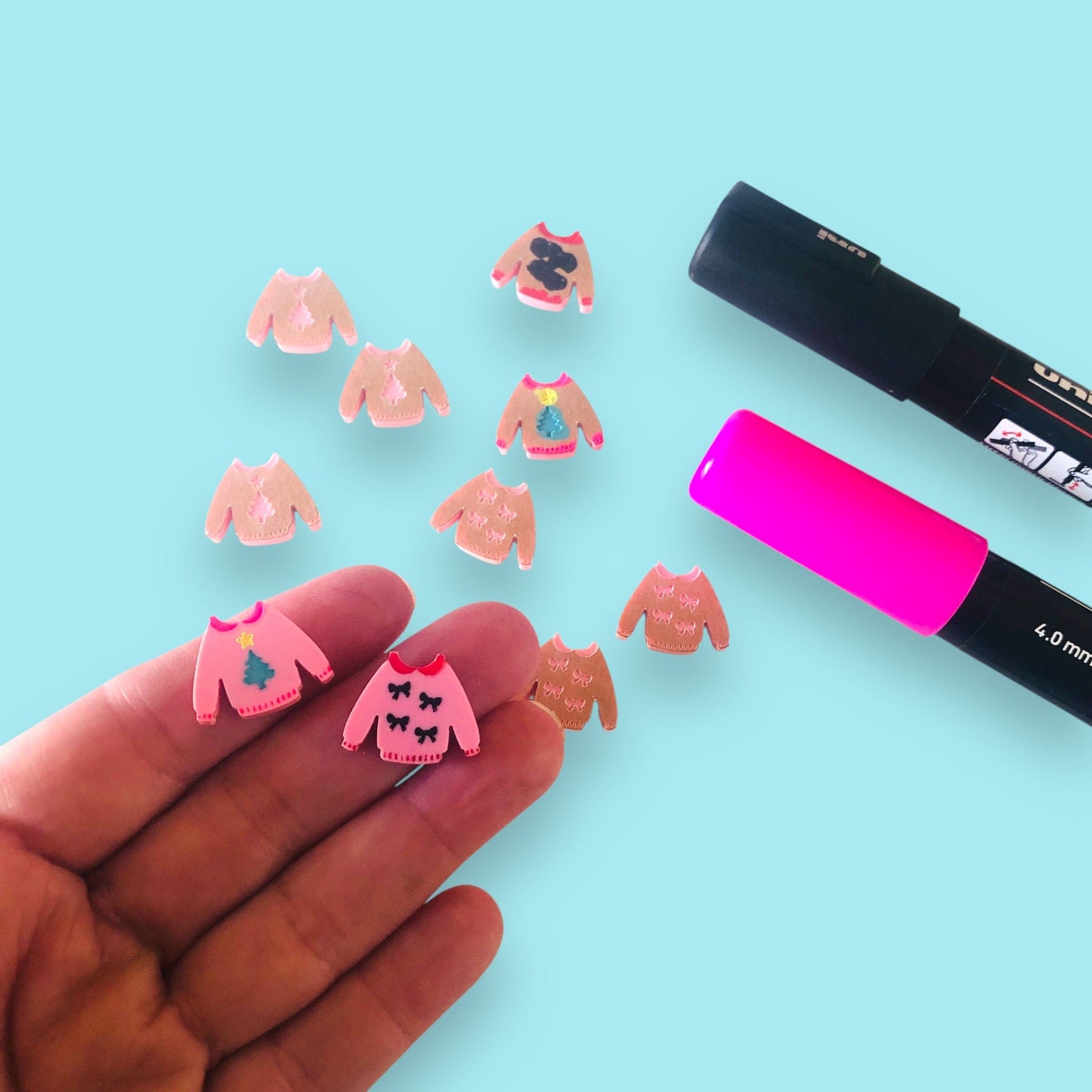 Crafty Cuts Laser Xmas Sweater Cuties - 15mm