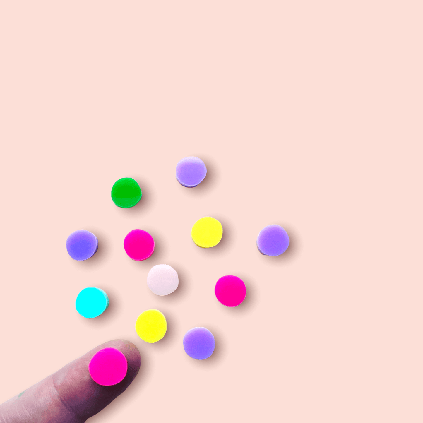 Crafty Cuts Laser 10 pair Confetti Dots - 15mm