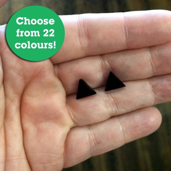 Crafty Cuts Laser 10 Pairs Triangles - Asst Sizes