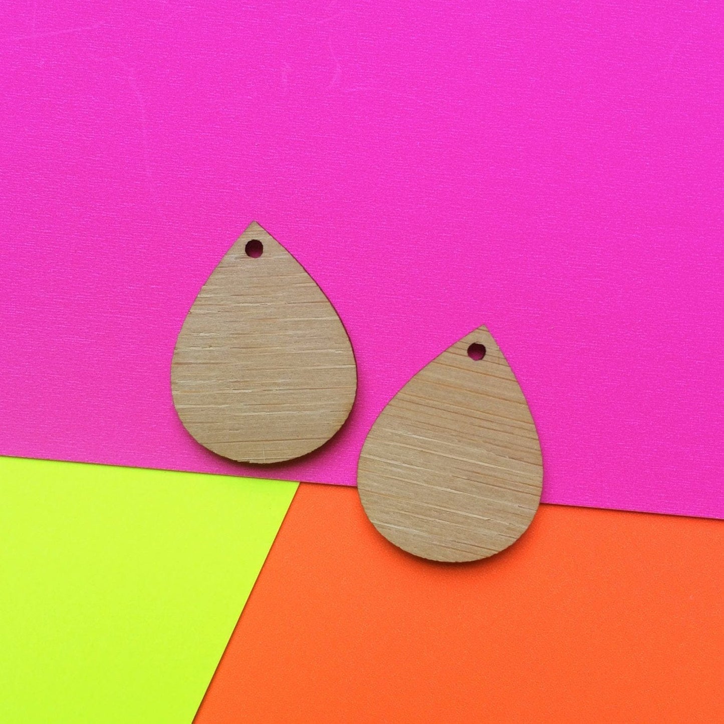 Crafty Cuts Laser 15mm Teardrop - 10 pairs