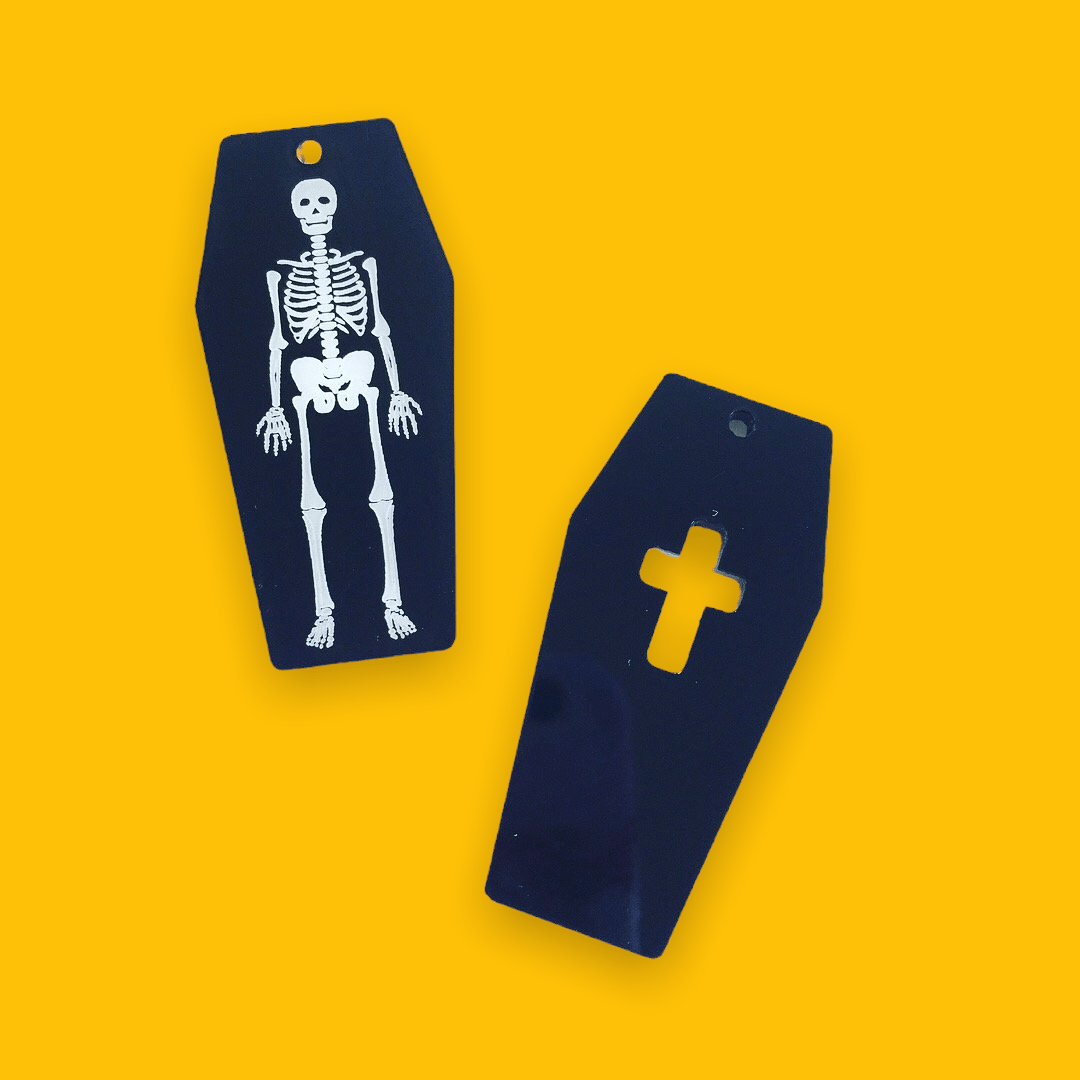 Crafty Cuts Laser © 2 Pair Set Rest in Peace  - 3 designs