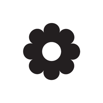 Crafty Cuts Laser 22mm Frilly Donut Cabochons - 6 Pairs