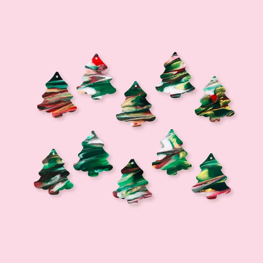 Crafty Cuts Laser 22mm Woodland Trees - 5 Pairs