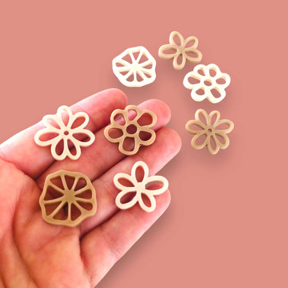 Crafty Cuts Laser  25mm Baby Bloomette Duo  - 6 pair Set