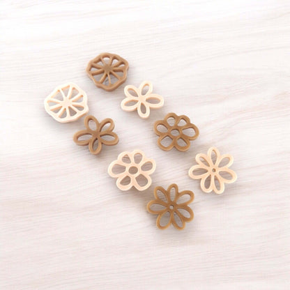 Crafty Cuts Laser  25mm Baby Bloomette Duo  - 6 pair Set