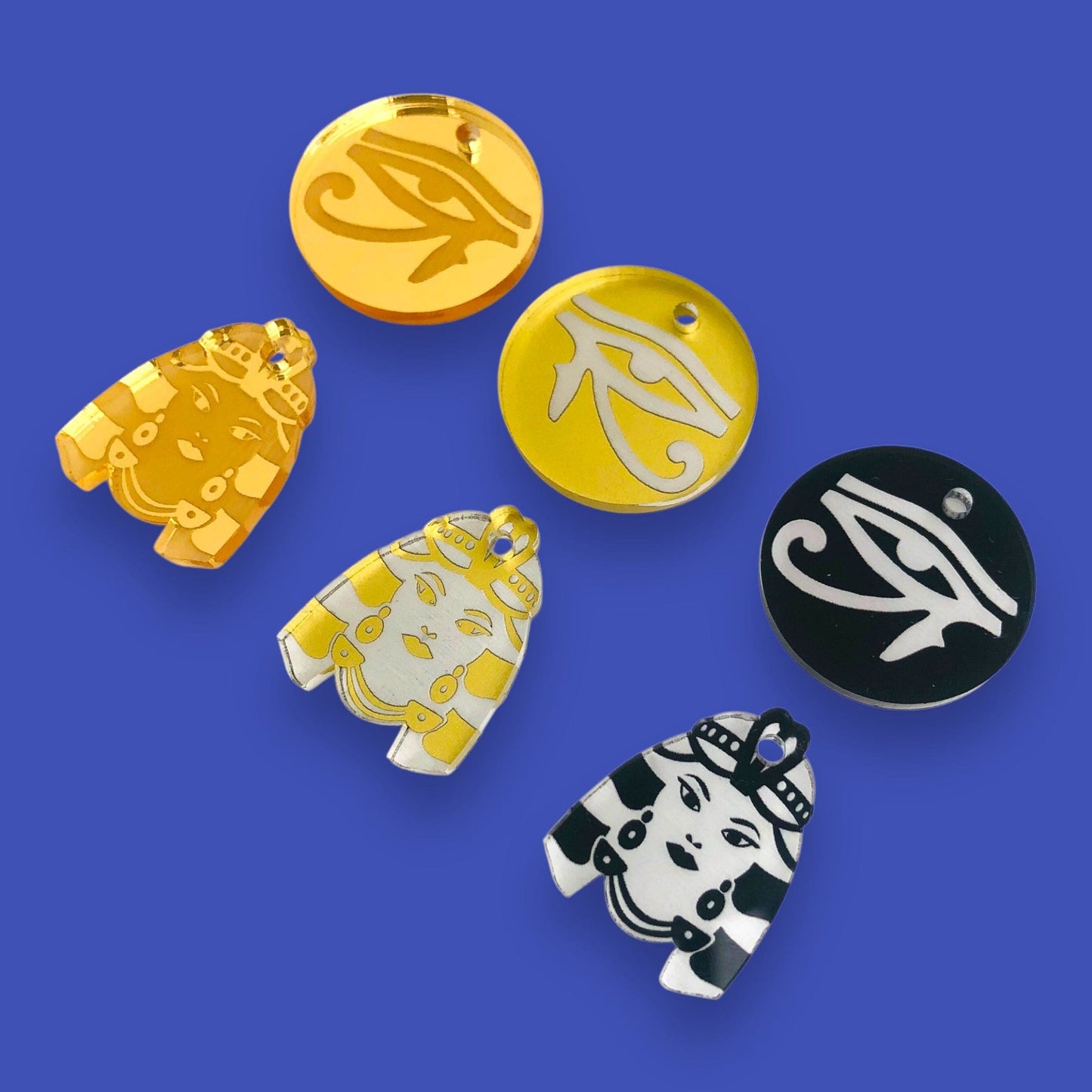 Crafty Cuts Laser 25mm Cleopatra Charms