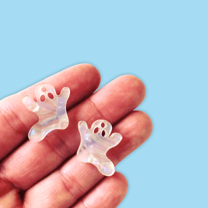 Crafty Cuts Laser 25mm Ghost Charms - 5 Pairs