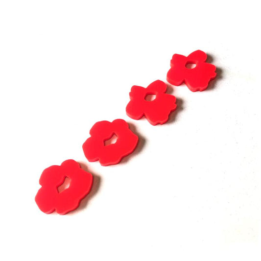 Crafty Cuts Laser © 25mm Odd Puffs - 4 Pair Set