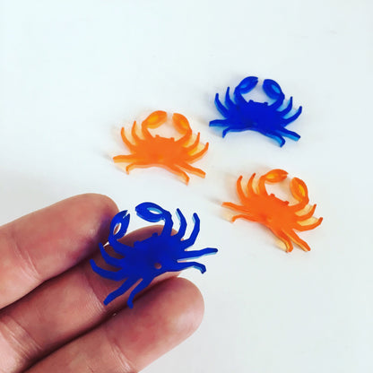 Crafty Cuts Laser 30mm Crab Charms - 5 Pairs
