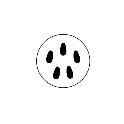 Crafty Cuts Laser 30mm Juicy Drops -  3 Pair Set