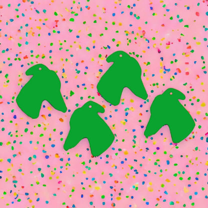 Crafty Cuts Laser 35mm Greyhound Cameo - 2 Pairs