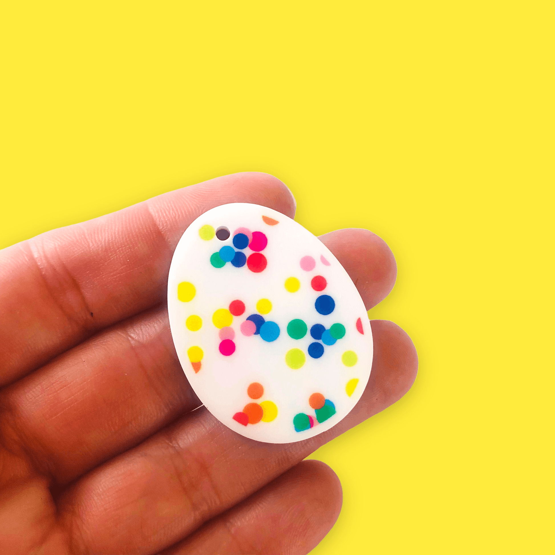 Crafty Cuts Laser 40mm Party Eggo’s - Freckle - Two Pairs