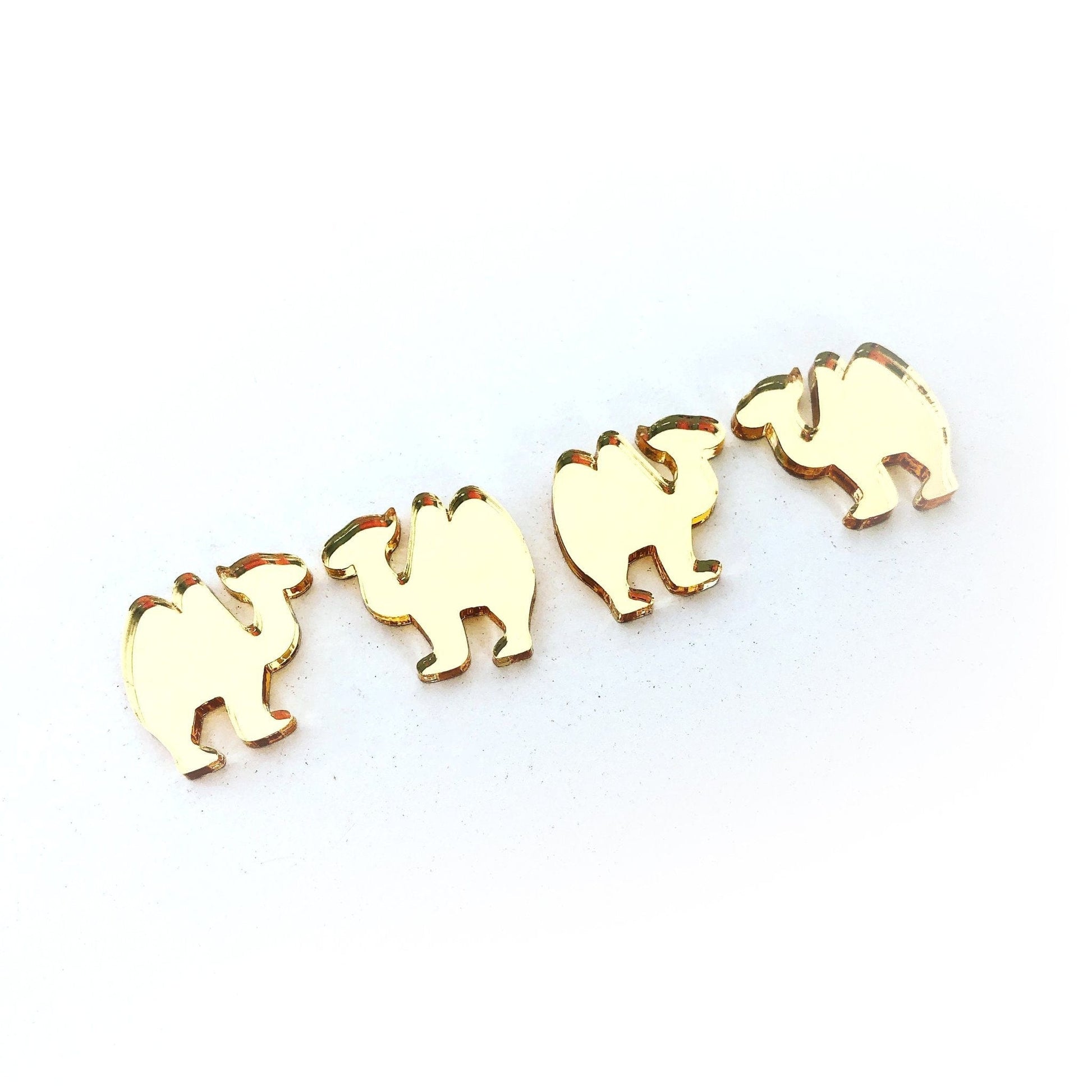 Crafty Cuts Laser © 5 Hump Camel Charms - 5 Pairs