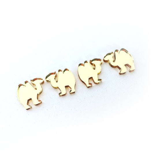 Crafty Cuts Laser © 5 Hump Camel Charms - 5 Pairs