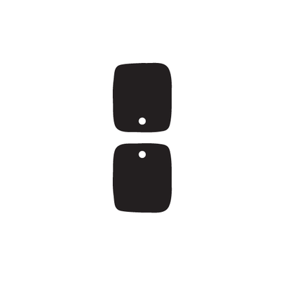 Crafty Cuts Laser 6 pair Chonky Double Ups - Two Colour Duo's - 12 shapes to choose from.