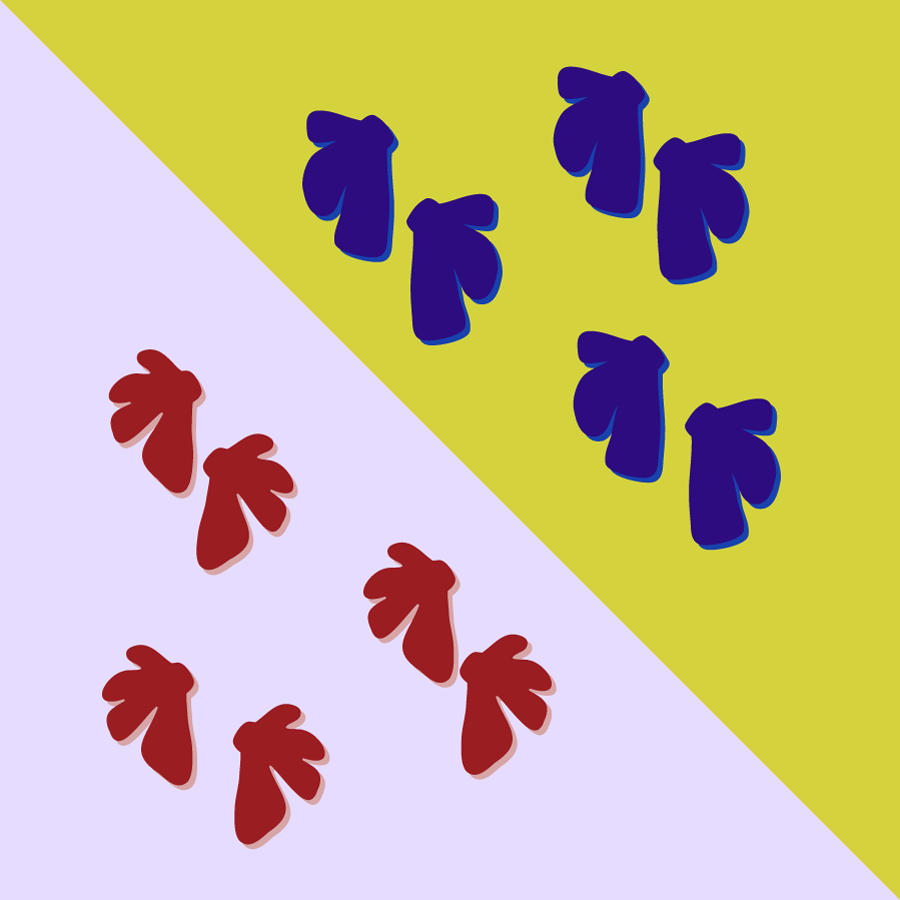 Crafty Cuts Laser Abstract Petal  Duo Cabochons - 6 pair Mixed Colour Set