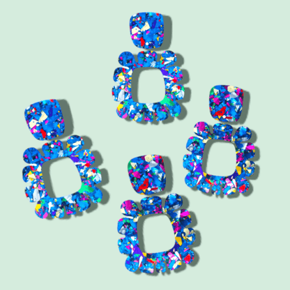 Crafty Cuts Laser © Abstract Sunflower  - Twin Set - Two Sizes