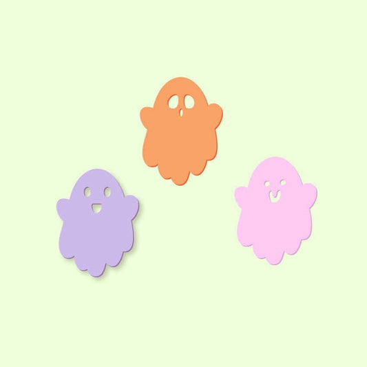 Crafty Cuts Laser © All about BOO - Ghosties - 3 styles