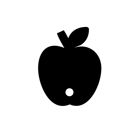 Crafty Cuts Laser Apple Charms - 5 Pairs