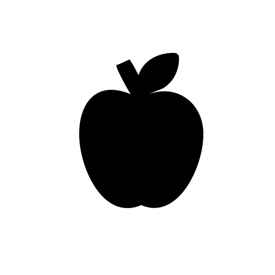 Crafty Cuts Laser Apple Charms - 5 Pairs