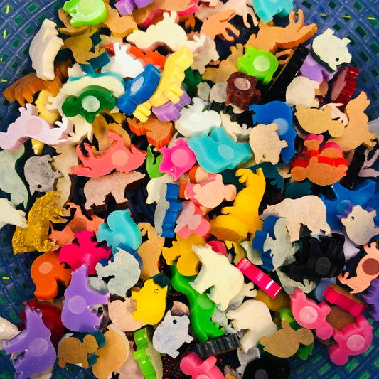 Crafty Cuts Laser Assorted MINI Animal cuts Acrylic - studio Clear out packs - lmtd QTY