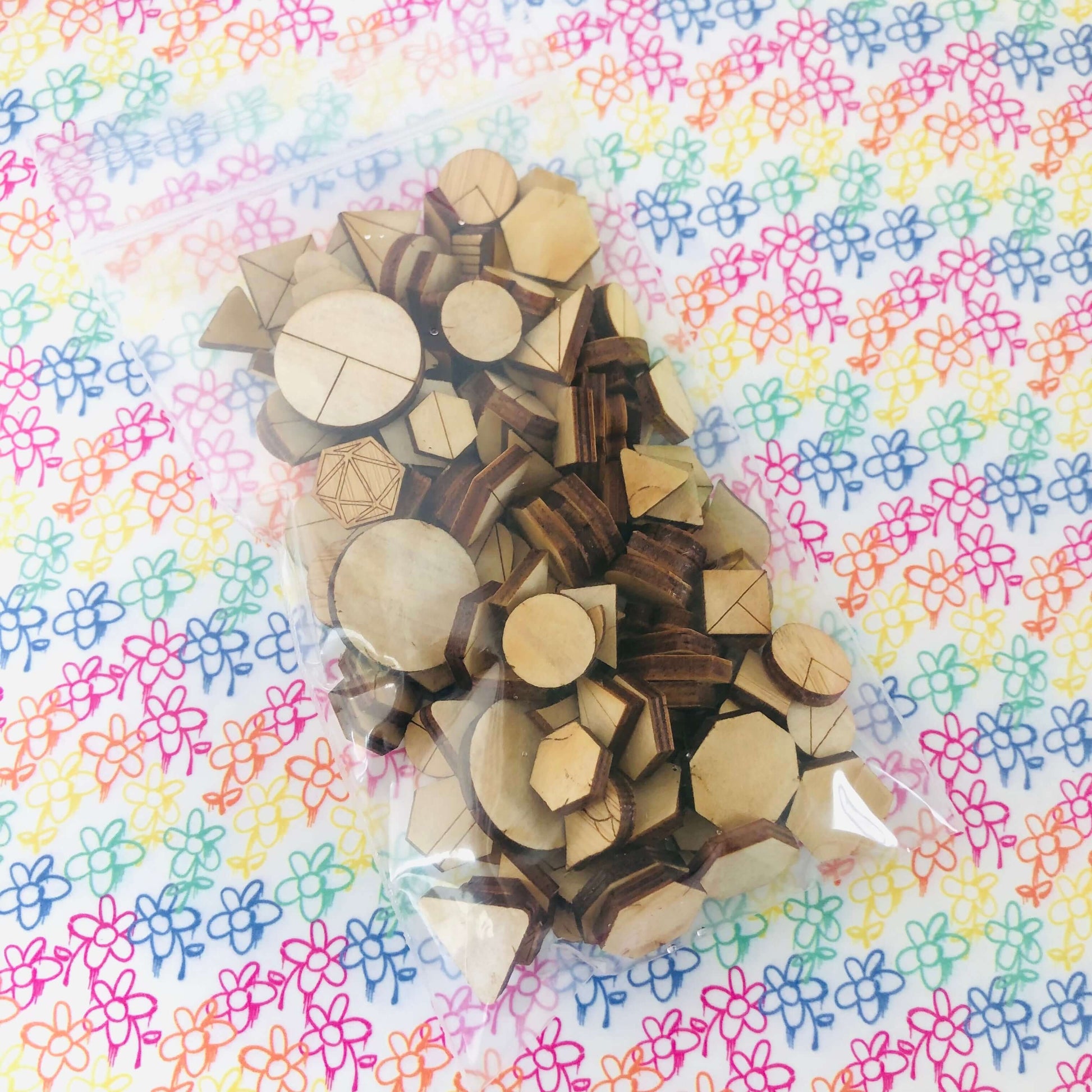 Crafty Cuts Laser Assorted MINI cuts Bamboo - studio Clear out packs - lmtd QTY