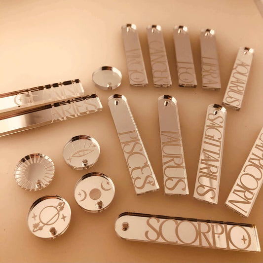 Crafty Cuts Laser Astro Slims Set - all 12 Zodiacs plus your choice of Topper