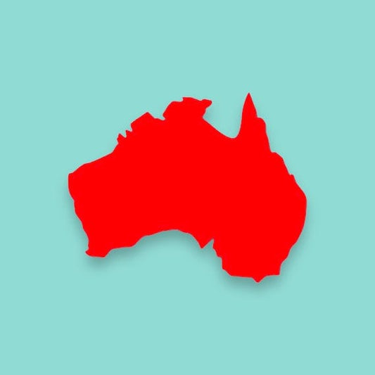 Crafty Cuts Laser Australia Map Cabochon