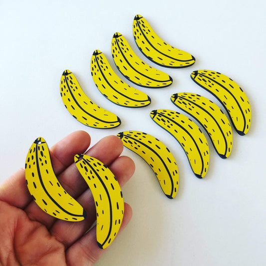 Crafty Cuts Laser Bananarama's - 5 pair pack