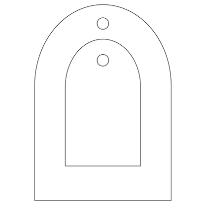 Crafty Cuts Laser Basics DUO - Arches - 4 Pair - Mixed Colour Set