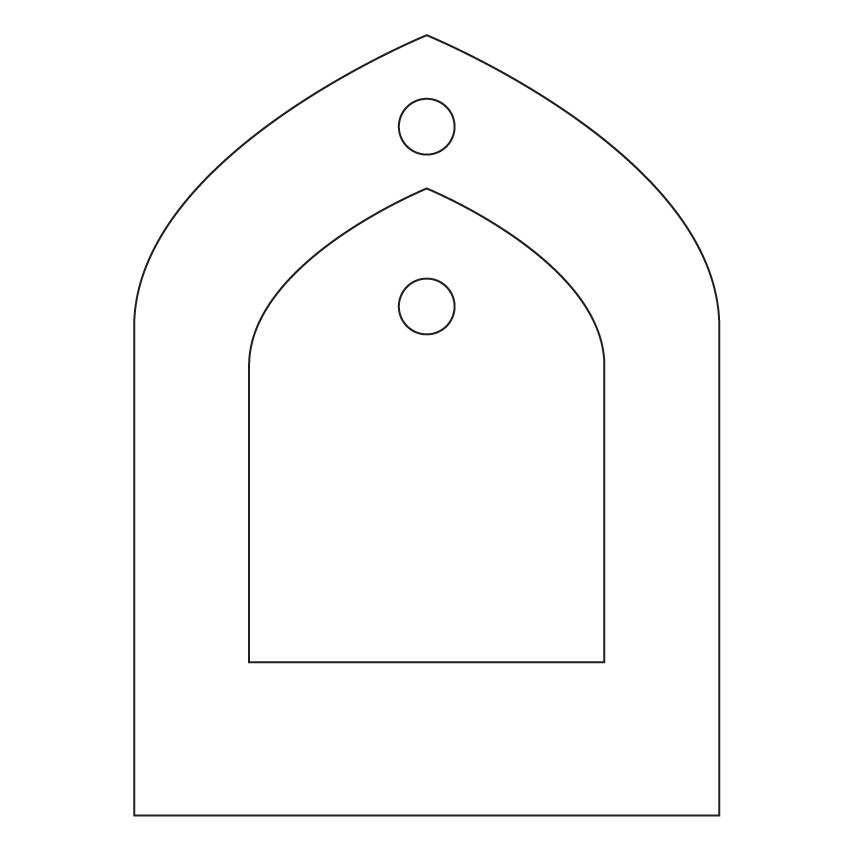 Crafty Cuts Laser Basics DUO - Shield - 4 Pair  - Mixed Colour Set