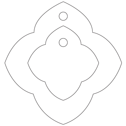 Crafty Cuts Laser Basics DUO - Tudor - 4 Pair  - Mixed Colour Set