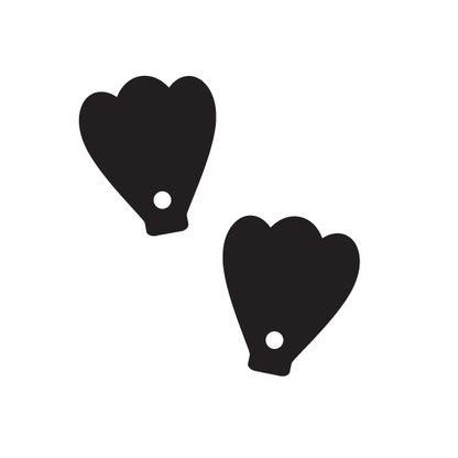 Crafty Cuts Laser Basix Topper Charms - 6 styles to choose from