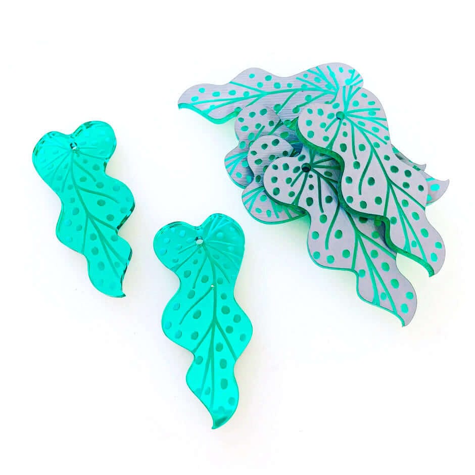 Crafty Cuts Laser © Begonia Leaf - 4 pairs set