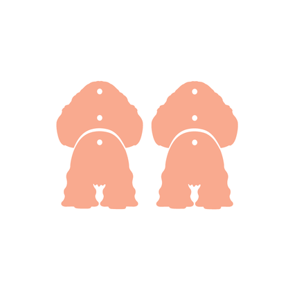 Crafty Cuts Laser Best in Show - Heads n Tails  - 2 pair Set