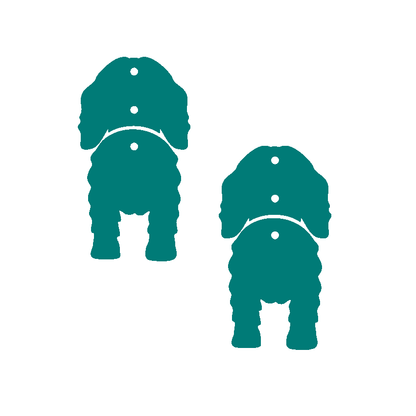 Crafty Cuts Laser Best in Show - Heads n Tails  - 2 pair Set