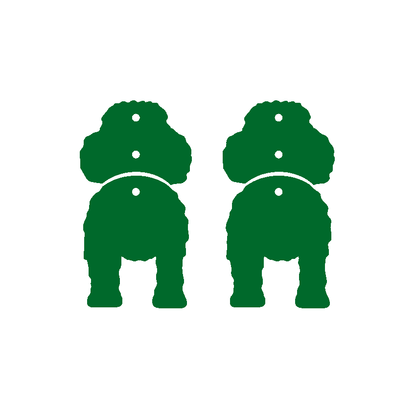 Crafty Cuts Laser Best in Show - Heads n Tails  - 2 pair Set