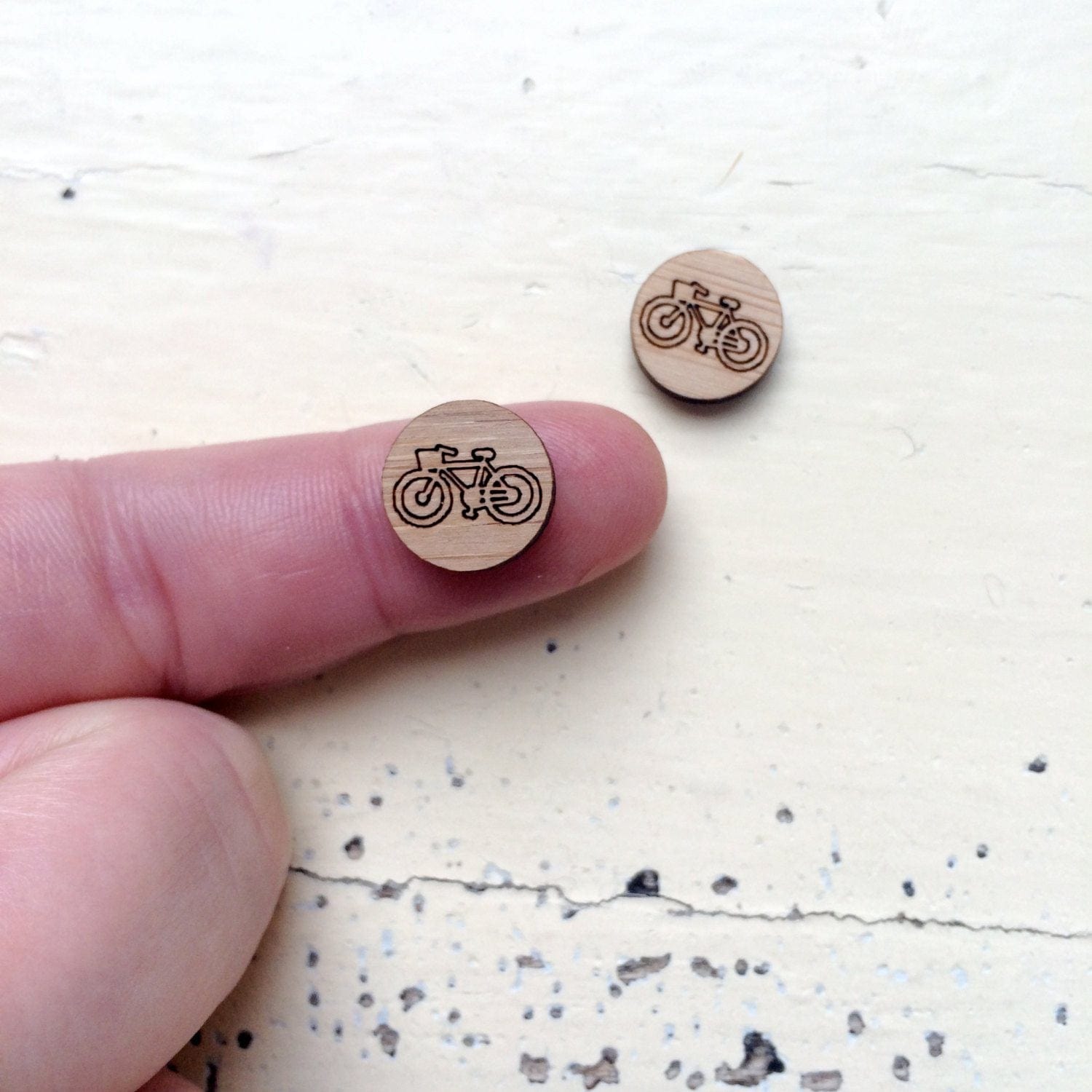 Crafty Cuts Laser Bicycle Disc Cabochons - 10 Pairs