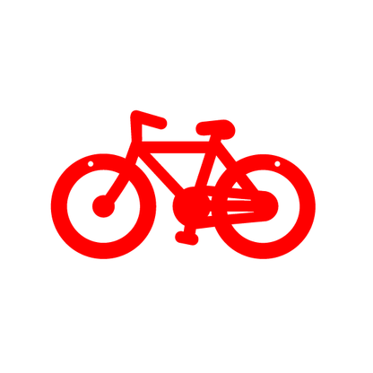 Crafty Cuts Laser Bicycle One pair