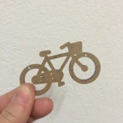 Crafty Cuts Laser Bicycle One pair