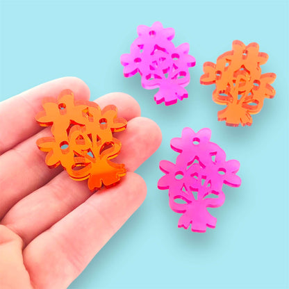 Crafty Cuts Laser  © Bloom Bunch Duo - 4 pair mixed colour set