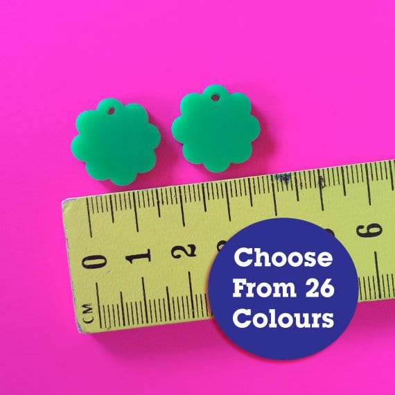 Crafty Cuts Laser Bloomer Charms - 4 Sizes