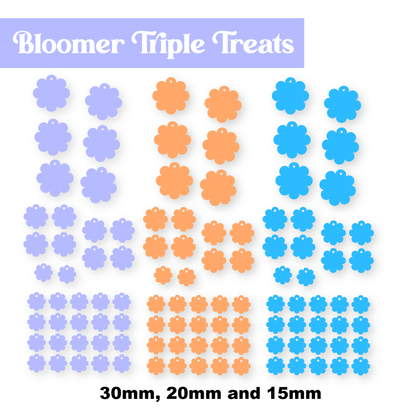 Crafty Cuts Laser Bloomers Assortment - Triple Treat Set!