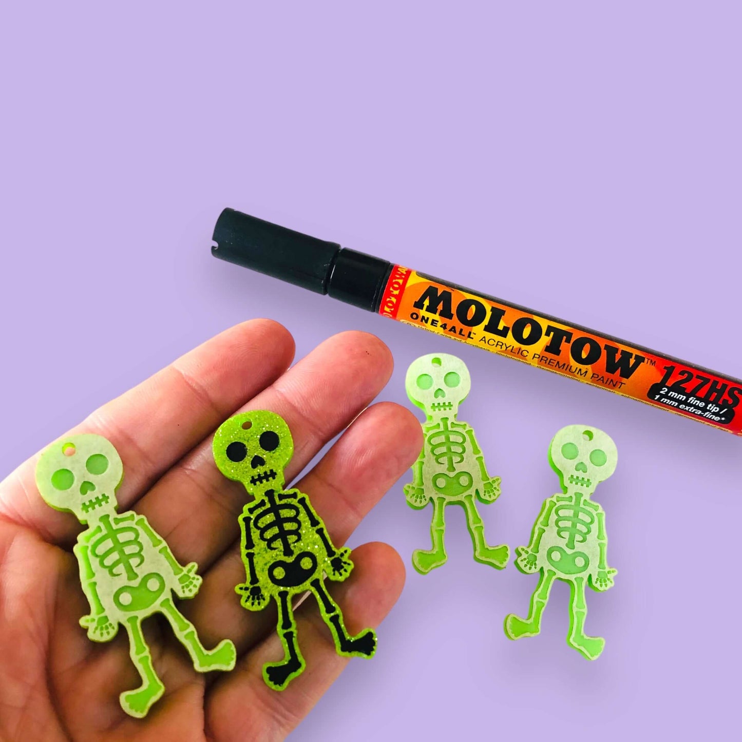 Crafty Cuts Laser © Boneyard Buddies - 2 Pair Set - Choose from 2 designs