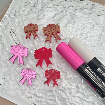 Crafty Cuts Laser  Bow'ses Charms - 2 Sizes