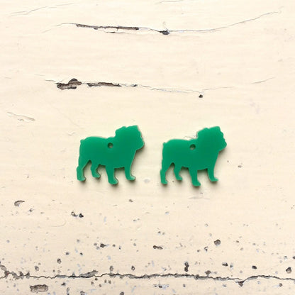 Crafty Cuts Laser British Bulldog Charms - Asst Sizes