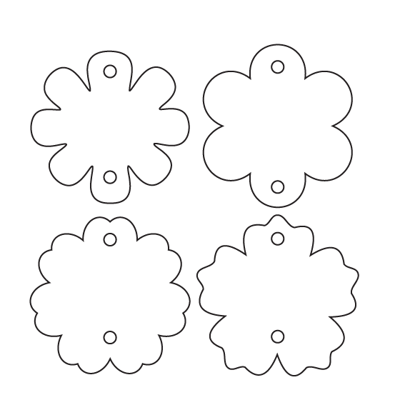 Crafty Cuts Laser Build a Bloom - 3 Pair Set