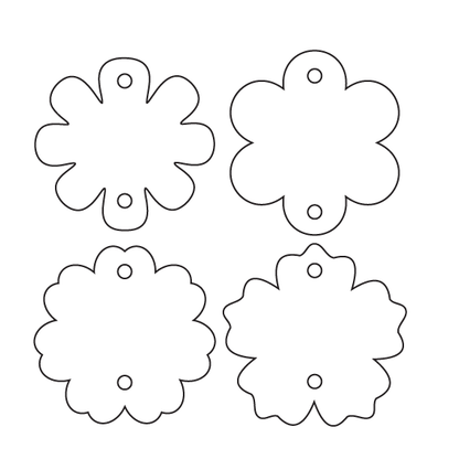 Crafty Cuts Laser Build a Bloom - 3 Pair Set