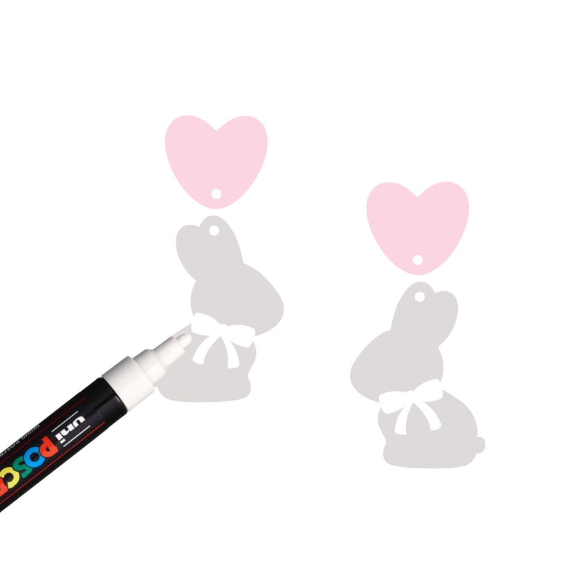 Crafty Cuts Laser Bunny Love Set - Two Pair Set