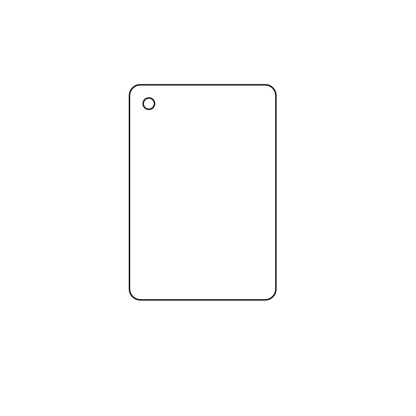 Crafty Cuts Laser Card Shark Charms - Paint Fill - 2 Sizes